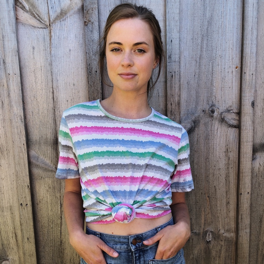 *SOLD* blair striped tee